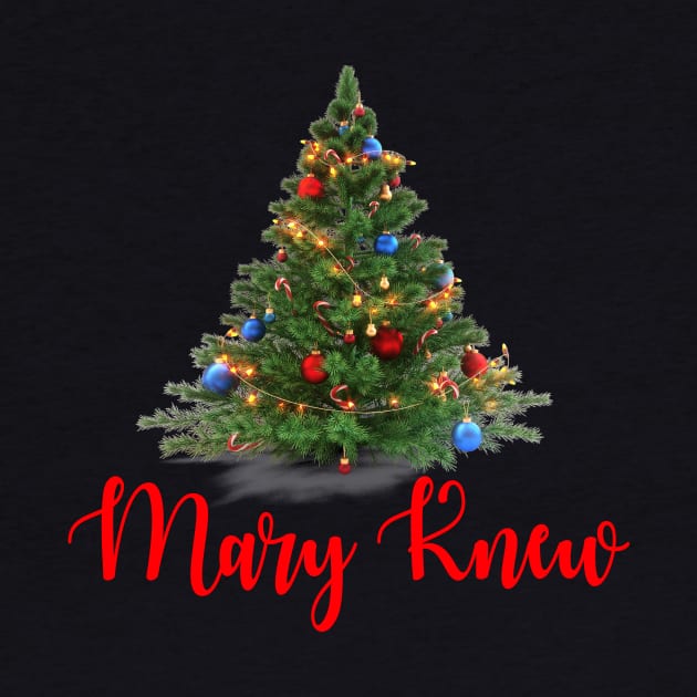 Mary Knew Christmas Family Matching by Spit in my face PODCAST